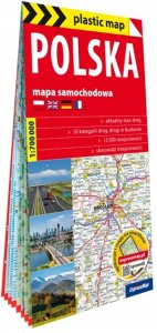 Plastic map samochodowa Polska 1:700 000 2