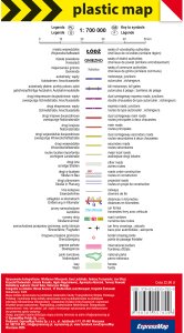 Plastic map samochodowa Polska 1:700 000 9