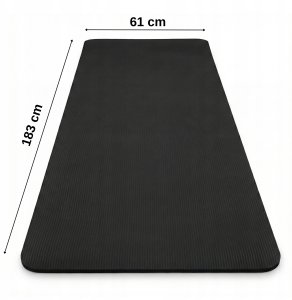 Funfit Hantle Bitumiczne 30 kg Zestaw 2x15kg z długim gryfem 2