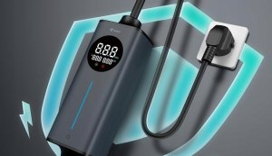 GONEO Ładowarka EV Typ 2 8m Schuko 3.68kW Regulacja Amperażu Mobilna 1Faza 4