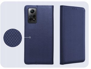 Hello Case Etui z Klapką Do Xiaomi Redmi Note 12 Pro 4G (Granatowe, Magnetyczne, Case) 4