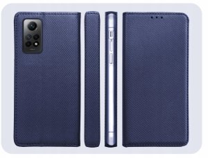 Hello Case Etui z Klapką Do Xiaomi Redmi Note 12 Pro 4G (Granatowe, Magnetyczne, Case) 6
