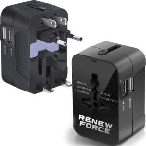 ADAPTER PODRÓŻNY Z DWOMA PORTAMI USB 4