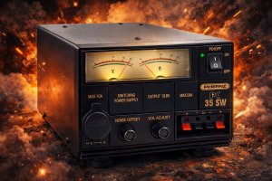 Jetfon PC-35 SW Zasilacz 35A Stabilizowany Regulowany 13,8V DC Analogowy 2