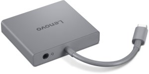 HUB USB Lenovo LENOVO USB-C 4 in 1 travel hub Gen2 czarny 3