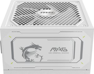 Zasilacz MSI MAG A1000GL PCIE5 White 1000W (306-7ZP9B51-CE0) 2