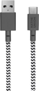 Native Union Belt Cable USB-A to USB-C 1.2m Zebra 6