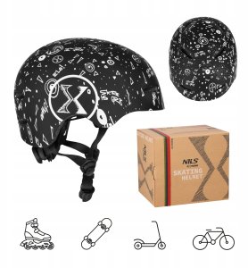 Nils Extreme MT311 KASK CZARNY XS(48-52CM) NILS EXTREME 2