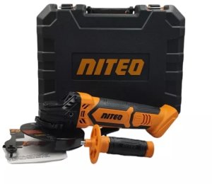 AKUMULATOROWA SZLIFIERKA KĄTOWA NITEO TOOLS 20V MAX WALIZKA BEZ AKU. 12