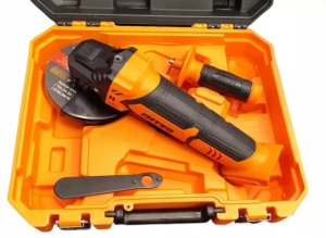 AKUMULATOROWA SZLIFIERKA KĄTOWA NITEO TOOLS 20V MAX WALIZKA BEZ AKU. 6