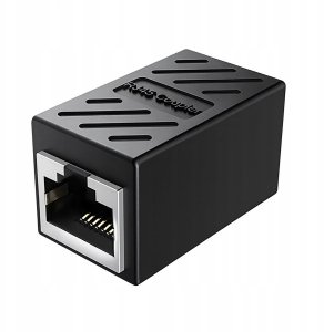 Złączka RJ45 Ethernet 1000Mbps, 2 szt., przedłużacz żeńskieżeńskie 3
