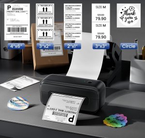 Phomemo 246BT Bezprzewodowa Drukarka Etykiet 4x6 Bluetooth Termiczna 15