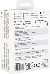 Mysz Savio SAVIO MYSZ BEZPRZEWODOWA BT 2.4 GHZ MB-06 7