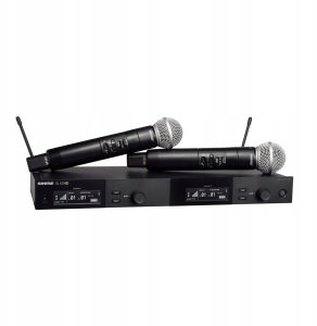 Shure SLXD24DE/SM58-G59 - Podwójny cyfrowy system bezprzewodowy z dwoma nadajnikiami/mikrofonami "do ręki 4