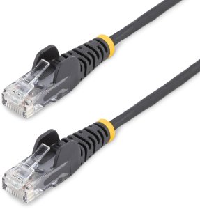 StarTech N6PAT25CMBKS kabel sieciowy 0,25 m Cat6 U/UTP (UTP) 6