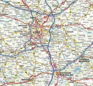 Polska - mapa samochodowa w.2026 1:650 000 2