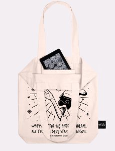 Torba Wszystkiego się spodziewałem ecru 4