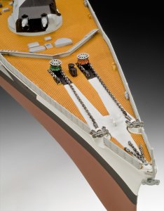 Model plastikowy statek Tirpitz 1:350 10