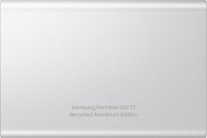 Dysk zewnętrzny SSD Samsung T7 Resurrected 4TB Srebrny (MU-PD4T0G/WW) 4