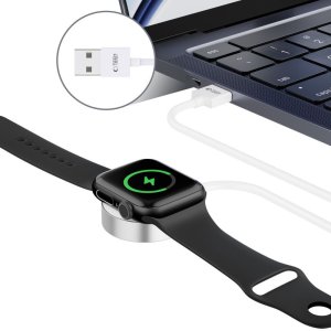 Ładowarka Tech-Protect Ładowarka indukcyjna magnetyczna do Apple Watch 1.2m USB-A UltraBoost - biała Ładowarka indukcyjna magnetyczna do Apple Watch 1.2m USB-A UltraBoost - biała 4