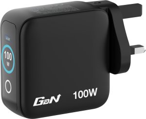 Ładowarka Verbatim Mini GaN 100W 2xUSB-C PD/1x USB-A QC adapter UE/UK/USA czarny (30239) 6