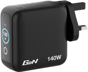 Ładowarka Verbatim Mini GaN 140W 3xUSB-C PD/1x USB-A QC adapter UE/UK/USA czarny Wymienne wtyczki EU, UK, USA (30240) 17