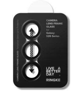 Ringke OSŁONA APARATU RINGKE CAMERA FRAME PROTECTOR 2-PACK GALAXY S26 / S26+ PLUS BLACK 5