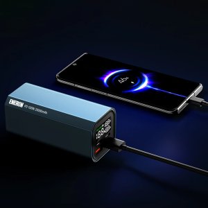 Zasilacz do laptopa Eneron Powerbank 20000mAh 4x USB/USB-C MOCNY 100W do LAPTOPA/TELEFONU - niebieski 7