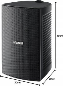 Yamaha NS-AW294 Głośniki Zewnętrzne Para 100W Czarne Odporne na Pogodę 3