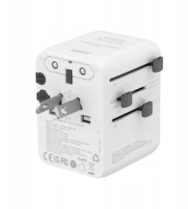 Tiross Adapter zasilania podróżny M471 MORRE 4