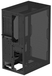 Obudowa Ssupd SSUPD Meshroom S V2 Obudowa PC, Mini obudowa, ATX, Mesh – czarny, PCIe 5.0 3