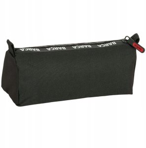 Piórnik FC Barcelona Czarny Piórnik Szkolny Saszetka Logo Pojemna Przegroda 2