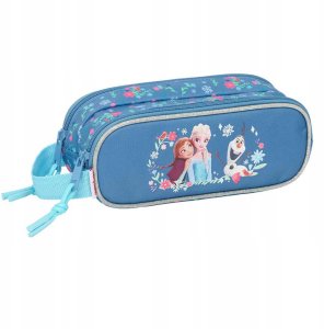 Piórnik Szkolny Podwójny Dla Dziewczynki Saszetka Kraina Lodu Elsa 2