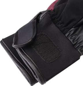 Damskie rękawice Hi-tec LADY VOGAN black/fig rozmiar S/M 4