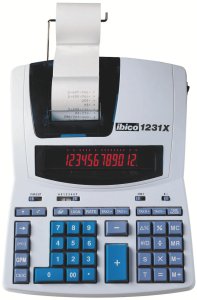 Rexel Printing Calculator Ibico 1231X Professional 12-digit, 290 mm, 375 mm, 375 mm 2