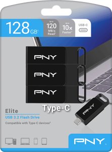 Pendrive PNY Elite 3-Pack, 128 GB  (P-FD128X3ELC-GE) 9