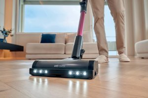 Odkurzacz pionowy Hoover HF610HX 011 Vacuum cleaner Handstick Cordless Operating time 40 min Dust container 0.7 L czarny 12