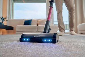 Odkurzacz pionowy Hoover HF610HX 011 Vacuum cleaner Handstick Cordless Operating time 40 min Dust container 0.7 L czarny 14