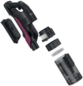 Odkurzacz pionowy Hoover HF610HX 011 Vacuum cleaner Handstick Cordless Operating time 40 min Dust container 0.7 L czarny 58