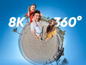 Insta360 X5 8K Kamera 360 Zestaw Na Start Akumulator 3h Wodoszczelna 4