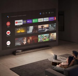 XGIMI Halo+ Projektor Przenośny 1080p 900 ANSI Harman Kardon Android TV 3