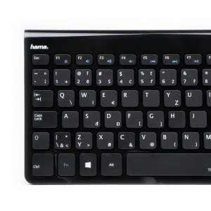 Klawiatura + mysz Hama set bezprzewodowa klawiatura i mysz Trento czarny 3