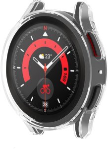 ETUI CASE BUMPER FUTERAŁ EKRAN 2W1 DO SAMSUNG GALAXY WATCH 5 PRO 45MM 4