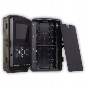 FOTOPUŁAPKA KAMERA LEŚNA MYŚLIWSKA 2K 34 DIODY 56MPx ZESTAW 7