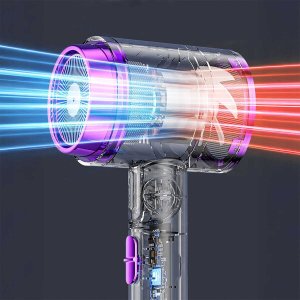 Mini Suszarka do Włosów z Jonizacją Składana Mała Turystyczna Podróżna PRO M1 7