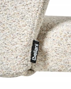 Zestaw 2 krzeseł do jadalni ZANA Boucle Jasnobeżowy 9