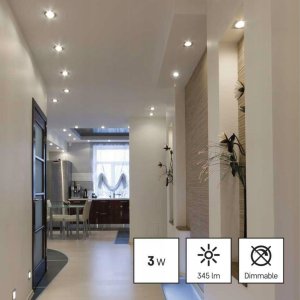 LED �ar�wka EMOS Lighting GU10, 230V, 3W, 345lm, 4000k, neutralna biel, 30000h, Classic MR16 50X50X55mm 7