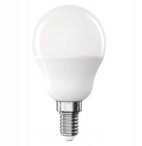 LED �ar�wka EMOS Lighting E14, 230V, 4.2W, 470lm, 4000k, neutralna biel, 30000h, Mini Globe 45x45x82mm 6
