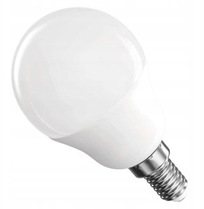 LED �ar�wka EMOS Lighting E14, 230V, 4.2W, 470lm, 4000k, neutralna biel, 30000h, Mini Globe 45x45x82mm 7
