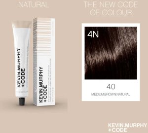 Kevin Murphy, +Code, Permanent Hair Dye, 4.0/4N , 100 ml For Women 2